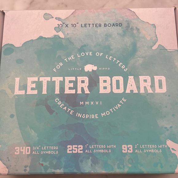 New Felt Letter Board 10x10 - Picture 5 of 5